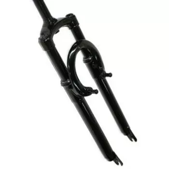 Вилка велосипедная EASING ES 225-2, 24"*1", Disc, резьбовая, пружина, стальная, черный, ES 225-2 24"1"Disc резьба