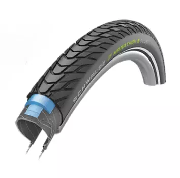 Велопокрышка Schwalbe MARATHON E-PLUS, 28x1.50 700x38C (40-622), Smart DualGuard, ADDIX E, 67EPI, Black-Reflex, 11159053