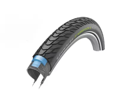 Велопокрышка Schwalbe MARATHON E-PLUS, 28x2.00 (50-622), Smart DualGuard, TwinSkin, HS498, ADDIX E, 05-11159055.01