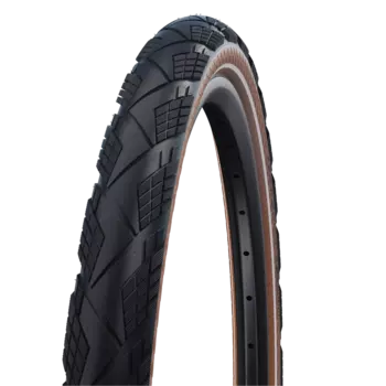 Велопокрышка Schwalbe MARATHON EFFICIENCY Evo, 28x2.15, 840 г, фолдинговая, цвет Transparent-Skin-Reflex, 11654421