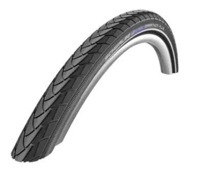 Велопокрышка Schwalbe MARATHON PLUS, 24x1.75 (47-507), SmartGuard, B/B+RT HS440, ECE, 67EPI, Black-Reflex, 11100759