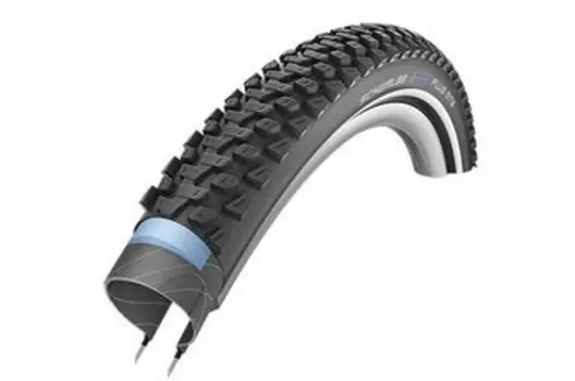 Велопокрышка Schwalbe MARATHON PLUS MTB, 27.5x2.25 650B (57-584), wired, black Reflex, E-50, Perf, A229085