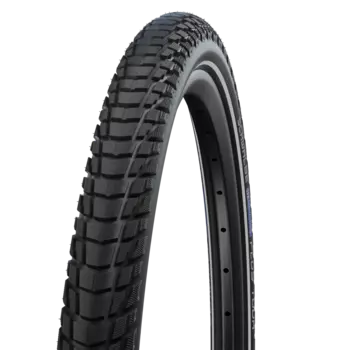Велопокрышка Schwalbe MARATHON PLUS TOUR Perf, 27.5x2.15, 67 EPI, 1260 гр, проволочный корд, черная, 11159360
