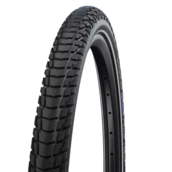 Велопокрышка Schwalbe MARATHON PLUS TOUR Perf, 27.5x2.35, 67 EPI, 1380 гр, проволочный корд, черная, 11159361