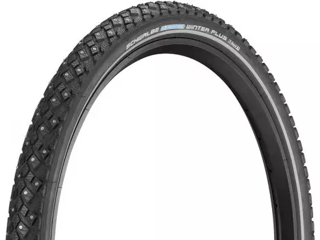 Велопокрышка Schwalbe MARATHON WINTER PLUS 20x2.15 (55-406) wired SmartGuard black/reflex, A240034