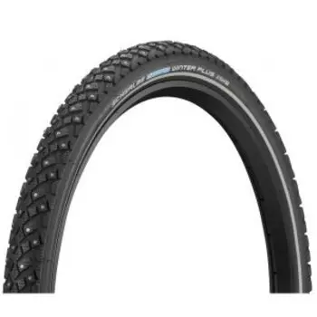 Велопокрышка Schwalbe MARATHON WINTER PLUS, Spiketire, wired, SmartGuard, 26x2.00 (50-559), A240037