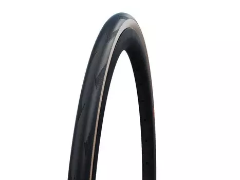 Велопокрышка Schwalbe PRO ONE, 700x25C (25-622), folding, Evolution Line, V-Guard, black/Transparent-Skin, A255167