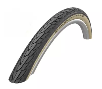 Велопокрышка Schwalbe ROAD CRUISER 26x1.75 (47-559), K-Guard, Active B/G, HS484, GREEN, 50EPI, Gumwall, 11101264