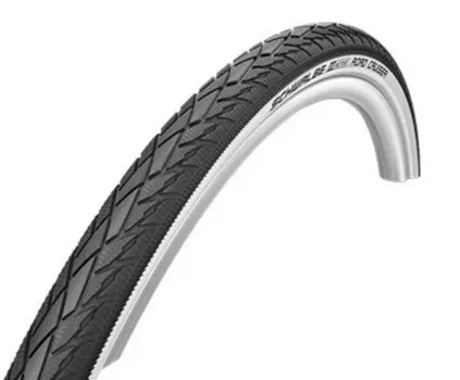 Велопокрышка Schwalbe ROAD CRUISER 28x1.60 700x40C (42-622), K-Guard B/W+RT, 11101219