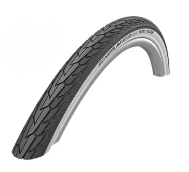 Велопокрышка Schwalbe ROAD CRUISER 28x1.75 (47-622), K-Guard, B/W HS484, GREEN, 50EPI, Whitewall, 11101286