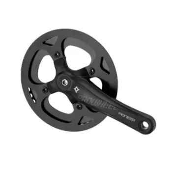 Система шатунов велосипедная PROWHEEL, для складных и дорожных велосипедов, 175 мм, 44Т, черный, PIONEER-244A-5