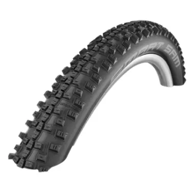 Велопокрышка Schwalbe SMART SAM 20"x2.35 (60-406), Performance, B/B-SK, HS476, Addix, 67EPI, черный, 11101336