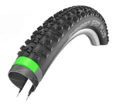 Велопокрышка Schwalbe SMART SAM PLUS 26"x2.10 (54-559), G-Guard, SnakeSkin, Performance, Addix, черный, 05-11101177.01