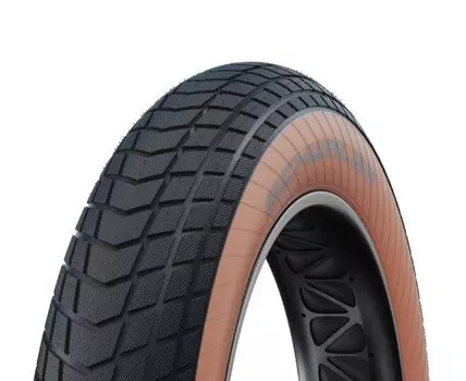 Велопокрышка Schwalbe SUPER MOTO-X Active Line 20 x 4.00, 2x50 EPI, проволочный корд, компаунд Gree, 11159671