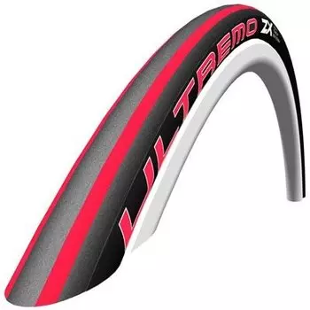 Велопокрышка Schwalbe Ultremo ZX 700x23C, черно-розовая, 11600022