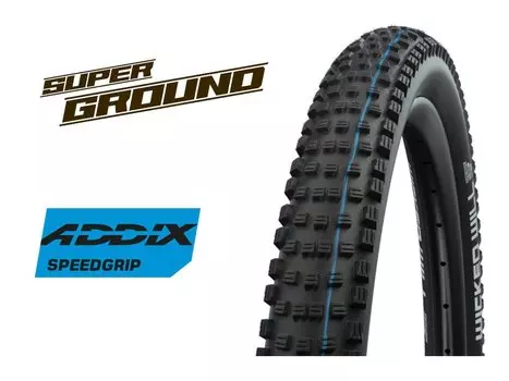 Велопокрышка SCHWALBE Wicked Will 27.5 x 2.60, фолдинговая, бескамерная, черная, 11654270