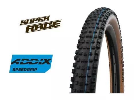 Велопокрышка Schwalbe WICKED WILL Evo, 29 x 2.40, 67 EPI, 820 грамм, фолдинговая, бескамерная, черная, 11654305