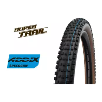 Велопокрышка Schwalbe Wicked Will Evolution 27.5x2.40, 67 EPI, 790 грамм, фолдинговая, бескамерная, черная, 11654353