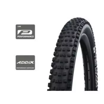 Велопокрышка Schwalbe Wicked Will Performance Line, 29 x 2.60, 67 EPI, 810 грамм, фолдинговая, черная, 11654290