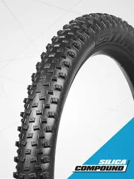 Велопокрышка серии PLUS для фэтбайка VeeTire CROWN GEM, 120 TPI, SC, 27.5" x 3.0, черная, B37817