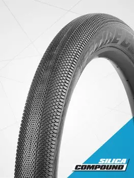 Велопокрышка серии PLUS для фэтбайка VeeTire SPEEDSTER, 120 TPI, 26" x 2.8, SC, черная, B316138