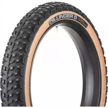 Велопокрышка зимняя, шипованная 45NRTH Dillinger 5 Fatbike Faltreifen Skinwall TR 26x4.60/258 St/60TPI, NRT496608