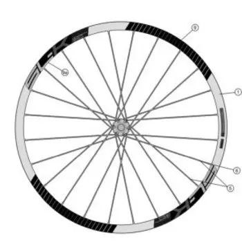 Обод велосипедный FSA Carbon MTB Tubeless clincher 29"x24H RM057 V16, УТ-00074689