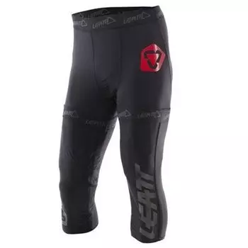Велорейтузы Leatt Knee Brace Pant, Black, 2024, 5017010140