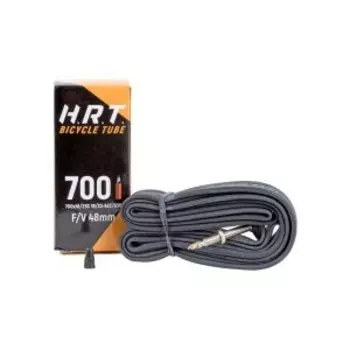 Камера велосипедная HORST, 28" (700С) х 18/23 мм, Presta 48 мм, черный, 00-010046