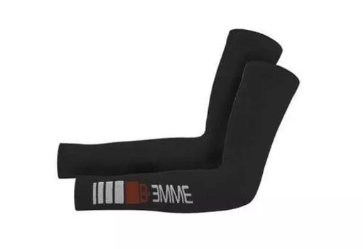 Велорукава Biemme с лого "BIEMME" черные, L, 095.00 1201 95