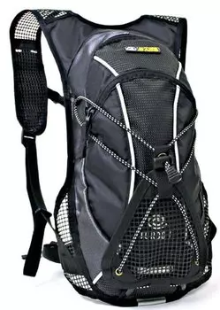 Велорюкзак 8-8100204 спортивный TURBO I V=6л черно-серый AUTHOR