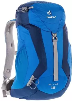 Велорюкзак Deuter AC Lite 18, 53x30x19, 18 л, чехол от дождя, синий, 34611_3033