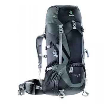 Велорюкзак Deuter ACT Lite 40+10, алюминиевый каркас, 73х30х23, 40+10 л, черный, 3340115_7410