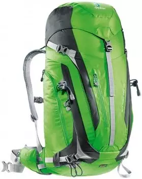 Велорюкзак Deuter ACT Trail PRO 40, съемный чехол от дождя, 70х31х25, 40 л, зеленый, 3441315_2431