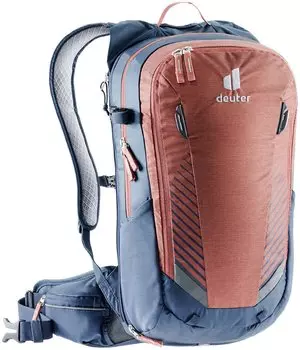 Велорюкзак Deuter Compact EXP, 14 л, Redwood/Marine, 2021, 3206121_5332