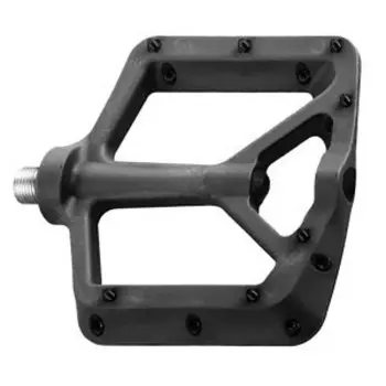 Педали велосипедные M-WAVE FREEDOM CS, пластик, с 2-мя промподшипниками, 110*120мм (XXL), черный, 5-313350