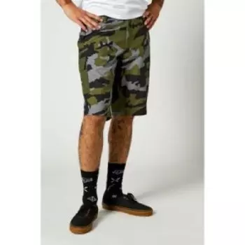 Шорты велосипедные Fox Essex Tech Print Short, Green Camo, 2021