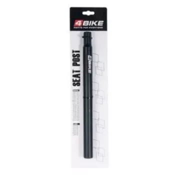 Штырь подседельный велосипедный 4BIKE SP-102, диаметр 26.8, длина 350 мм, чёрный, ARV-SP-102-268350B