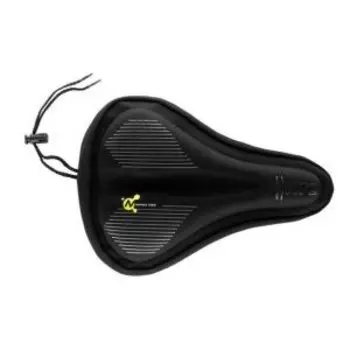 Накладка на седло DDK 201M, наполнитель Memory Foam, черный, DAG-201M-M