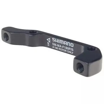 Адаптер дискового тормоза SHIMANO F180P/S, болт 2 штуки, стопорное кольцо 2 штуки ISMMAF180PSA