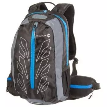 Велорюкзак M-WAVE облегченный 46х28х12 см, объемом 15 литров, с дождевым чехлом, 5-122634