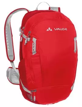 Велорюкзак VAUDE Bike Alpin, 25+5л, 52 х30 х 25 см, красный, 11943
