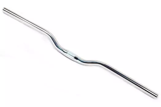 Велоруль JOY KIE MTB, алюминиевый, L-690mm, 25.4mm, подъем 30мм, серебристый, HB-T305 silver