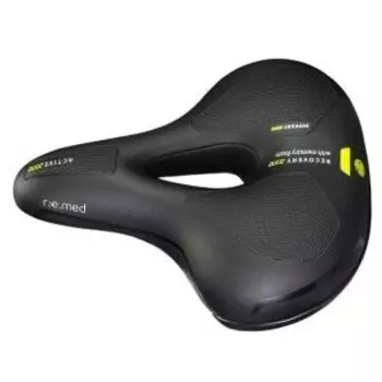 Велоседло SELLE ROYAL, Remed City Relaxed, 249x207мм, 608гр, черное, 02-300462