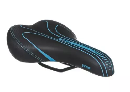 Велоседло STG VD1114-VLB-S, с логотипом STG, Х74372-5