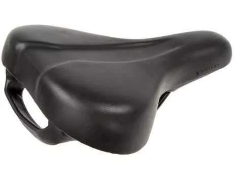 Велоседло VENTURA E-GRIP, комфорт 260х200 мм, специальный наполнитель, с рукояткой, 5-250077