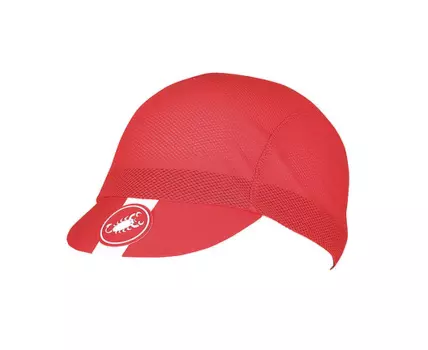 Велошапочка Castelli A/C CYCLING cap, красный, 4518024