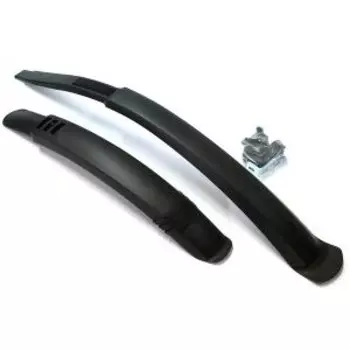 Крылья велосипедные Yung Fang, 27"-29", комплект, переднее и заднее, МТБ-дизайн, PM-05-1F/R