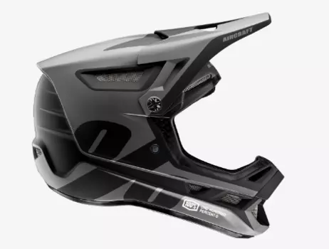 Велошлем 100% Aircraft Composite Helmet Ltd Black 2019 (Размер: XL (61-62 см))