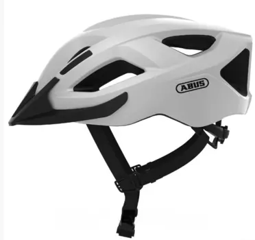 Велошлем ABUS ADURO 2.1, polar white (Размер: L (58-62 см))